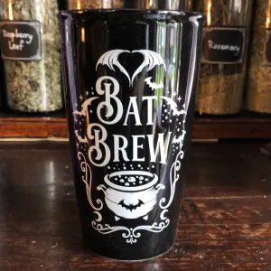 Bat Brew Insulated Ceramic Travel Tumbler