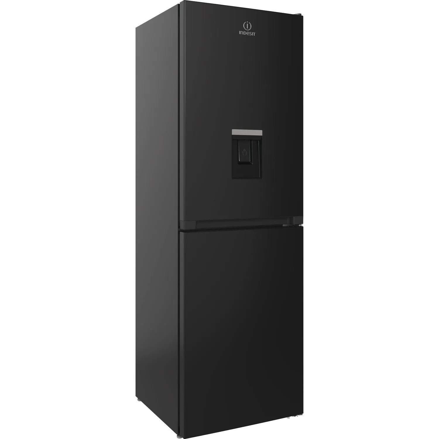 Indesit IBTNF 60182 B AQUA UK Freestanding 322L Fridge Freezer - Total No Frost, Black, E Rated