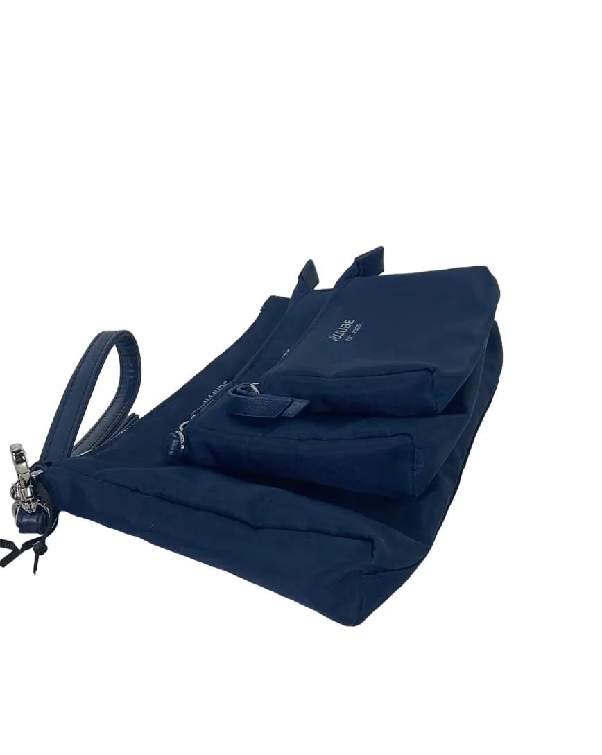 JuJuBe 3 Piece Pouch Set, Navy