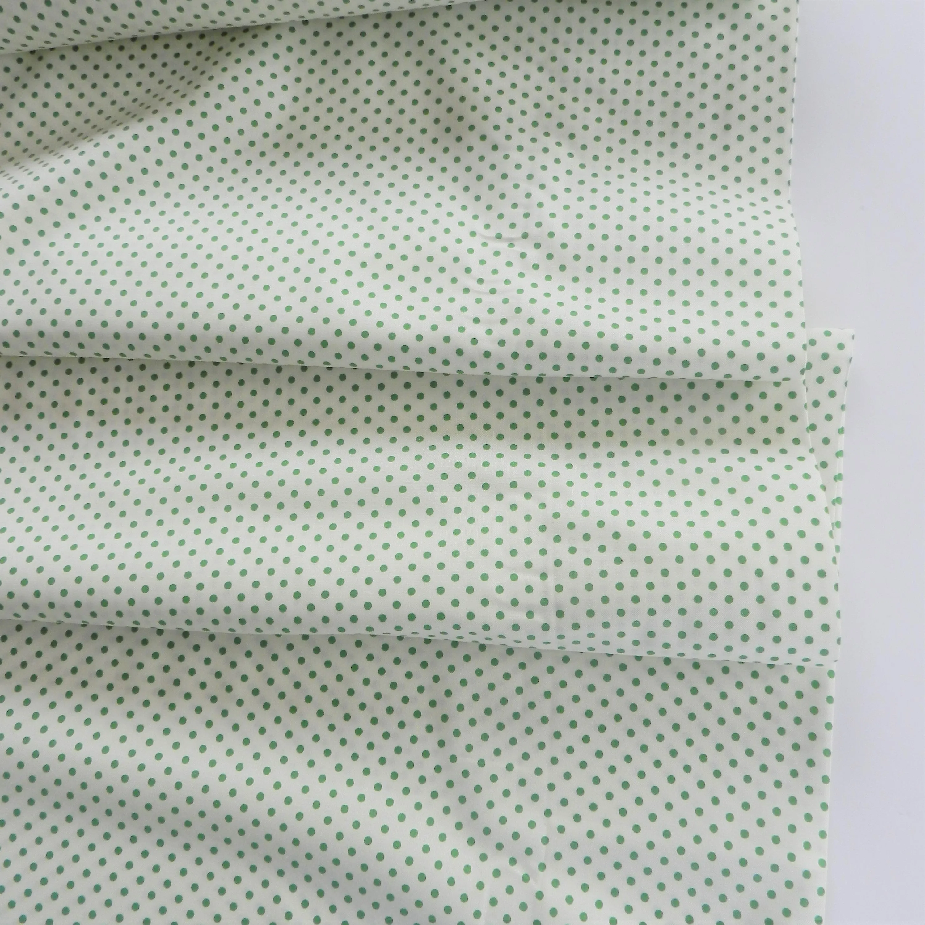 Kei Dot - Green on off white - Happy Sweet Collection - Yuwa