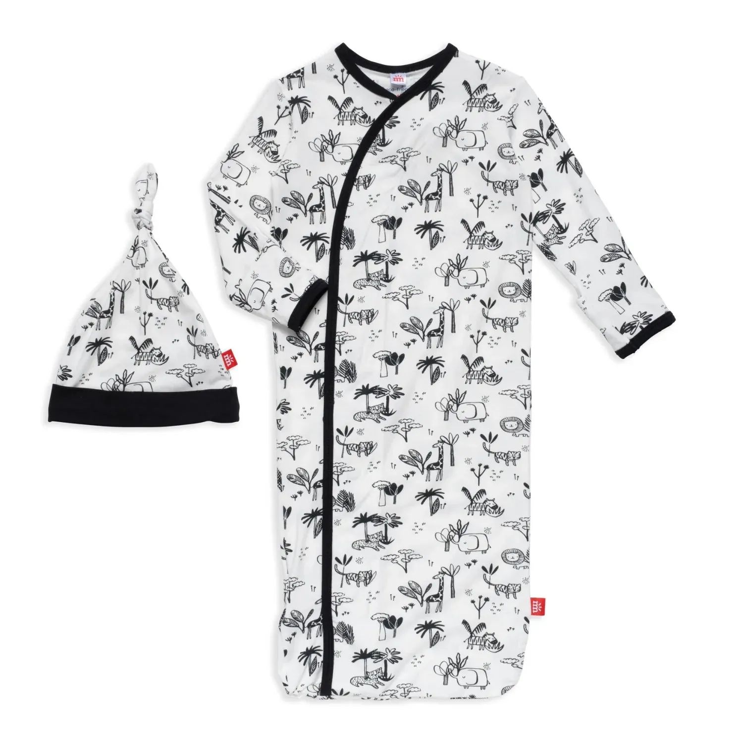 Magnetic Me Animal Safari Gown & Hat Set