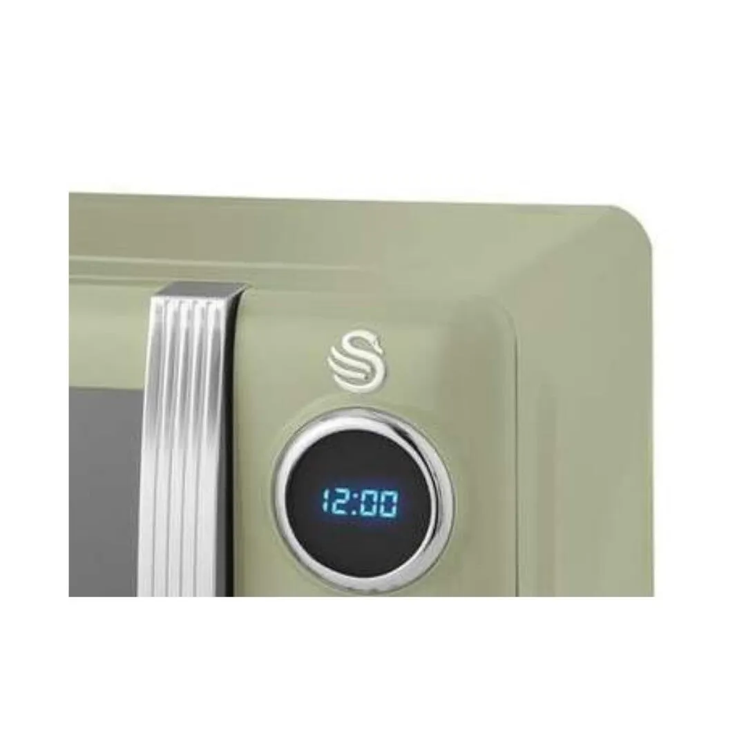 Swan SM22030LGN microwave Green Solo microwave Countertop 20 L 800 W